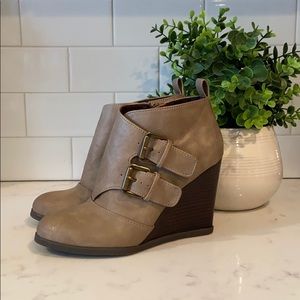 Altar’d State Taupe Bootie